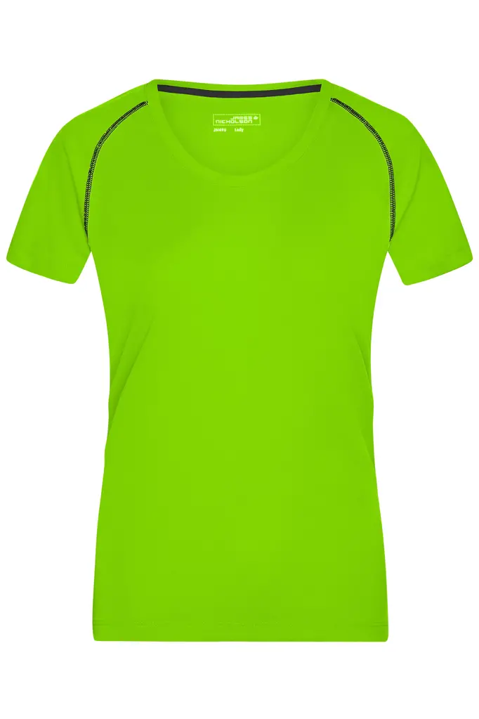 Ženska sportska majica JN495 bright-green/black XS-0