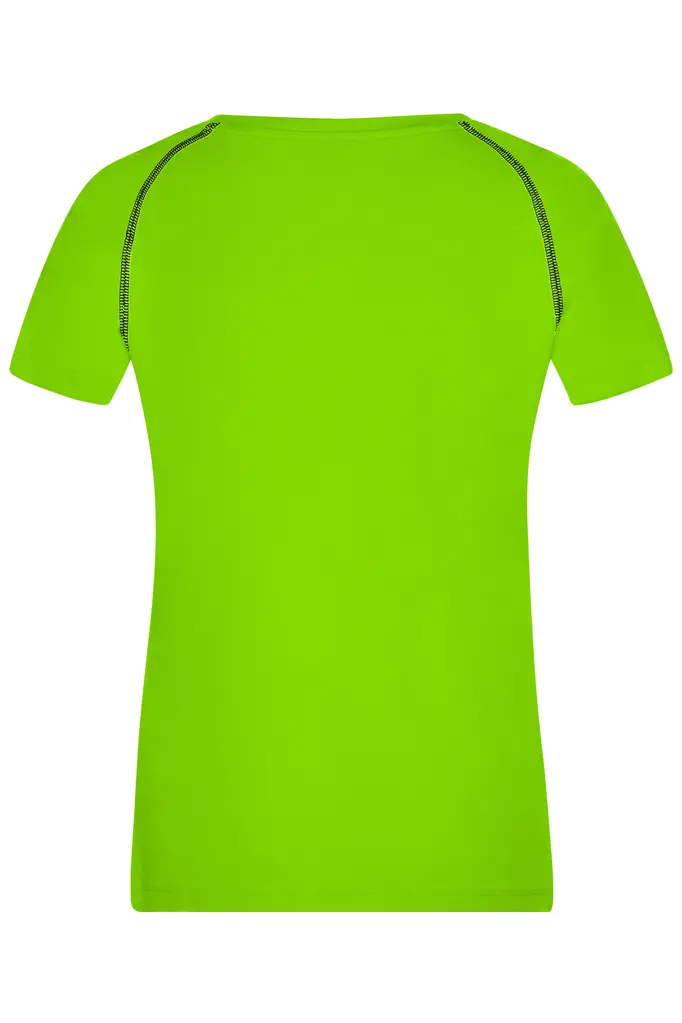 Ženska sportska majica JN495 bright-green/black XS-3