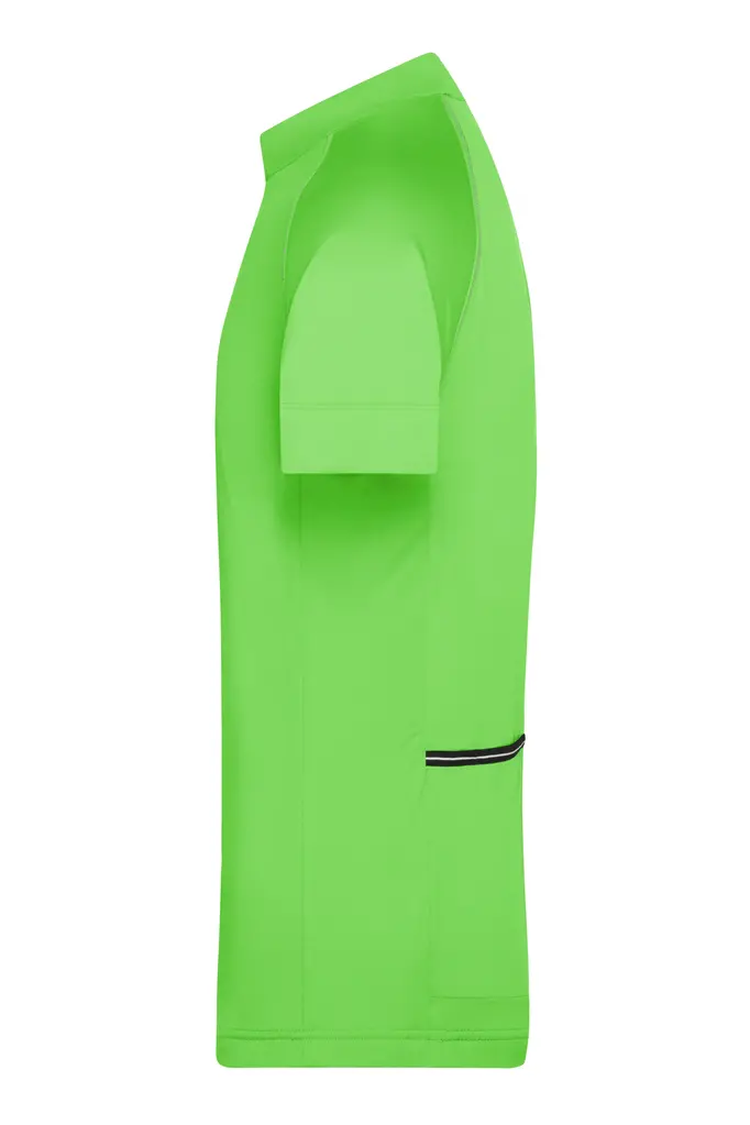 Muška biciklistička majica JN514 bright-green/white S-1