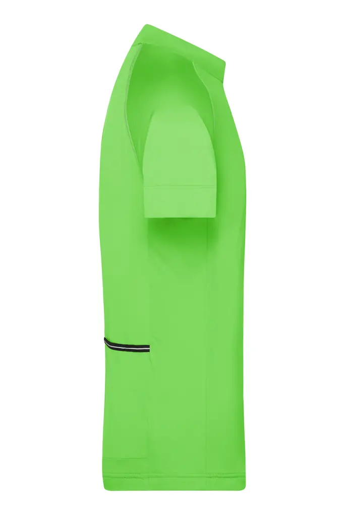 Muška biciklistička majica JN514 bright-green/white S-2