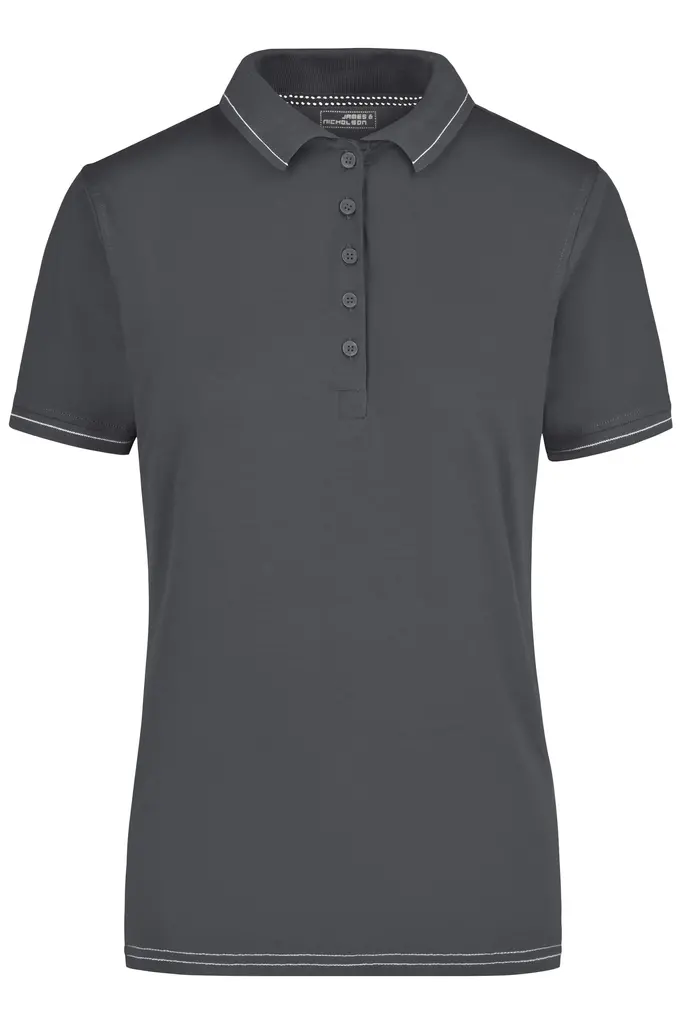 Ženska polo majica  JN568 graphite/white S-0