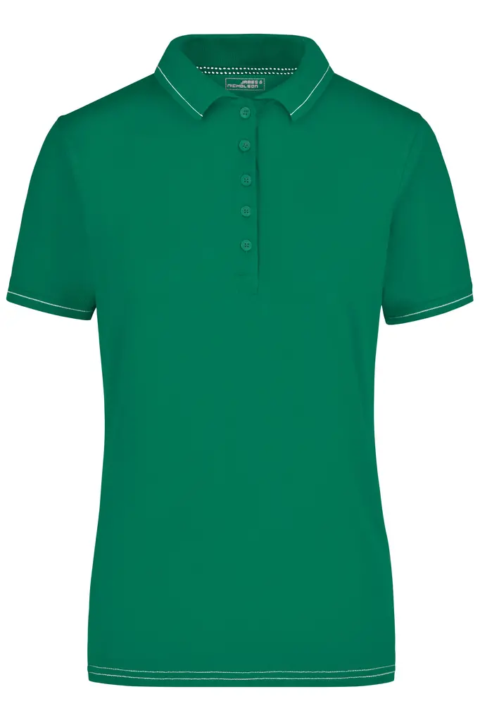 Ženska polo majica  JN568 irish-green/white S-0