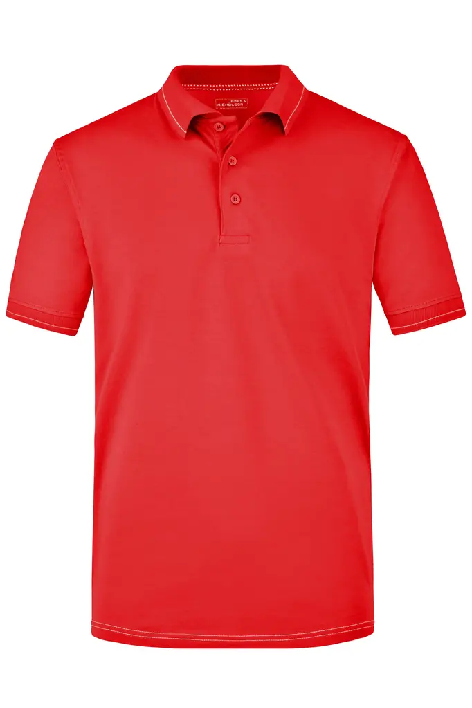 Muška polo majica JN569 red/white S-0