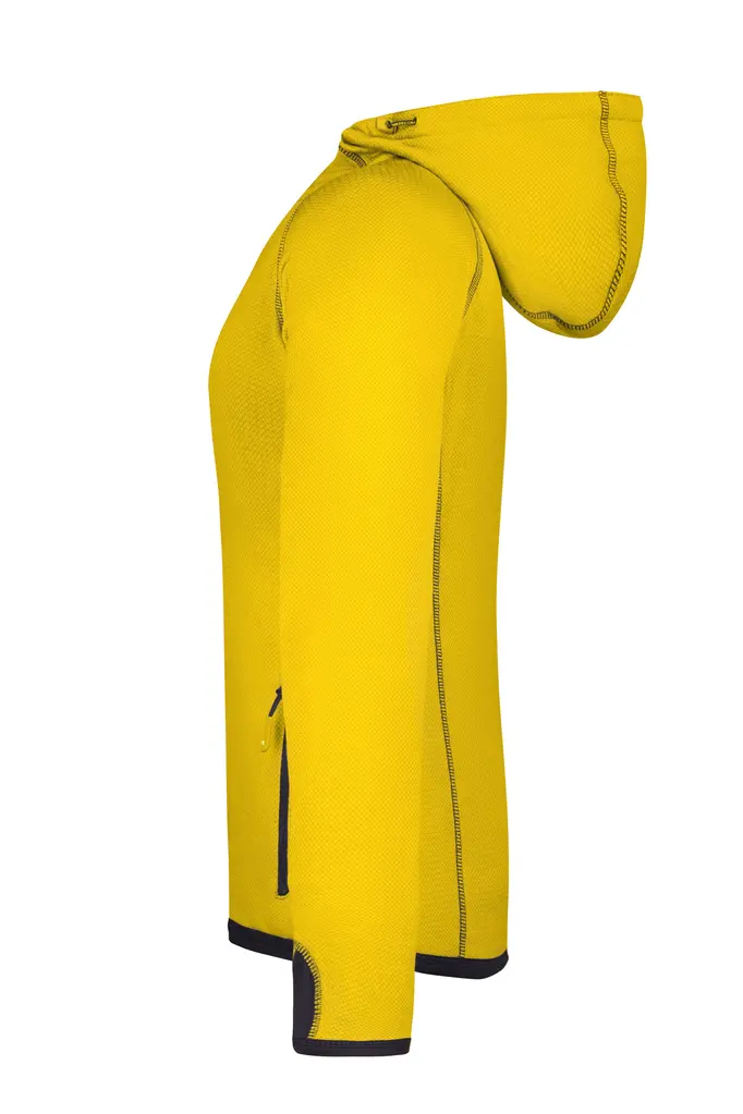 Ženski flis JN570 yellow/carbon S-1