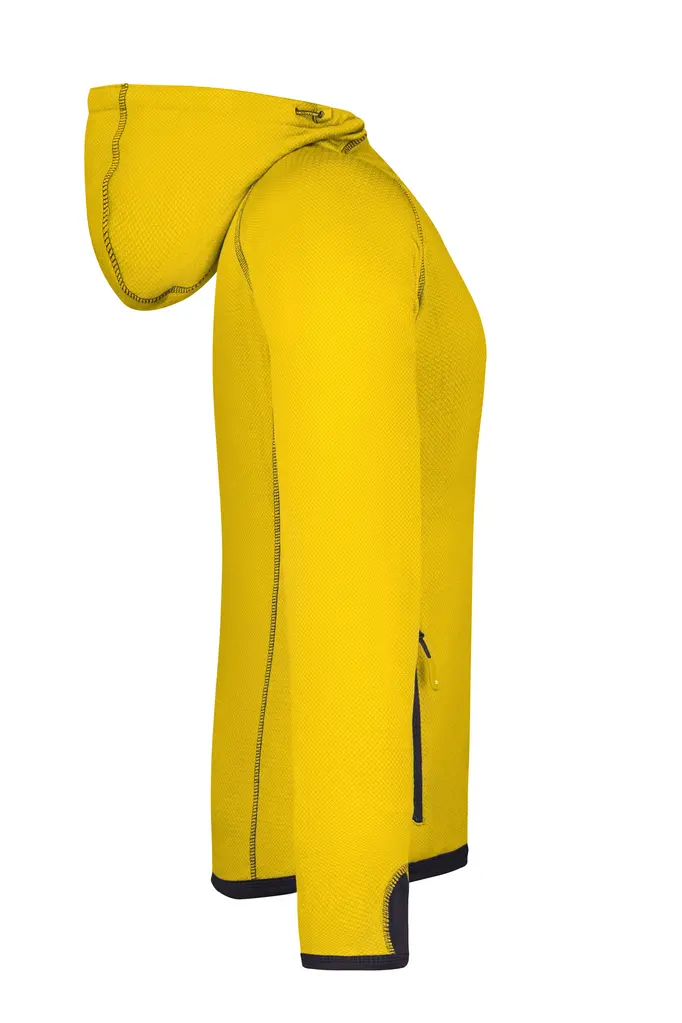 Ženski flis JN570 yellow/carbon S-2