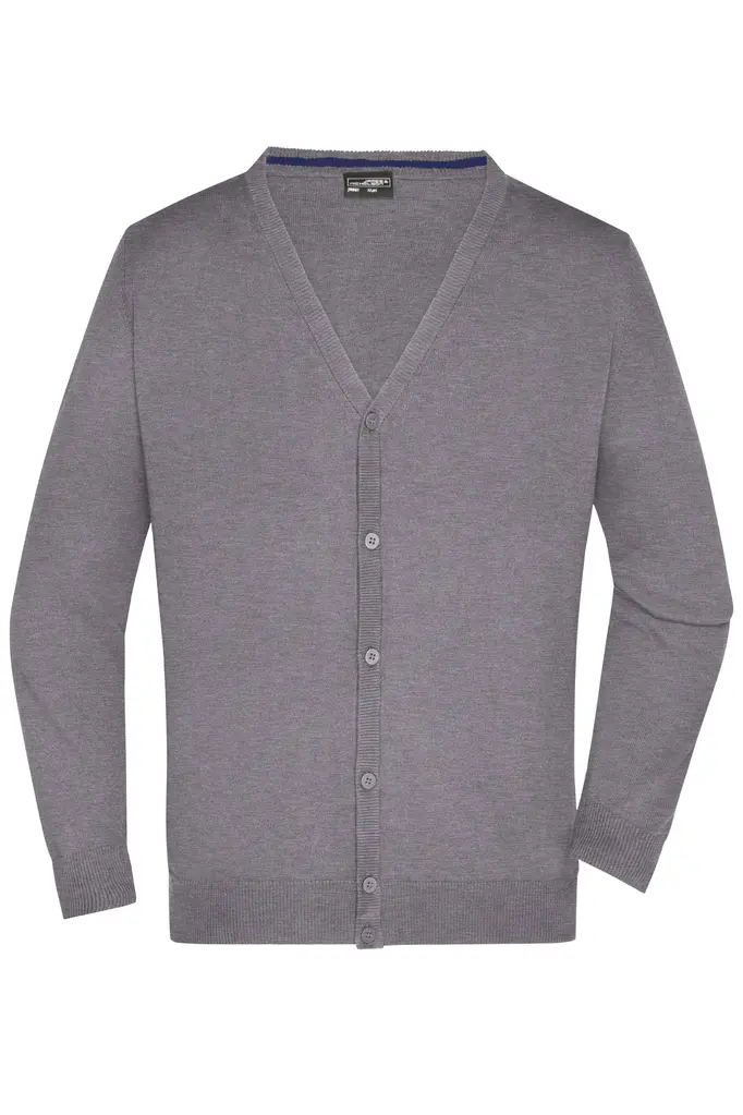 Muška vesta JN661 grey-heather S-0