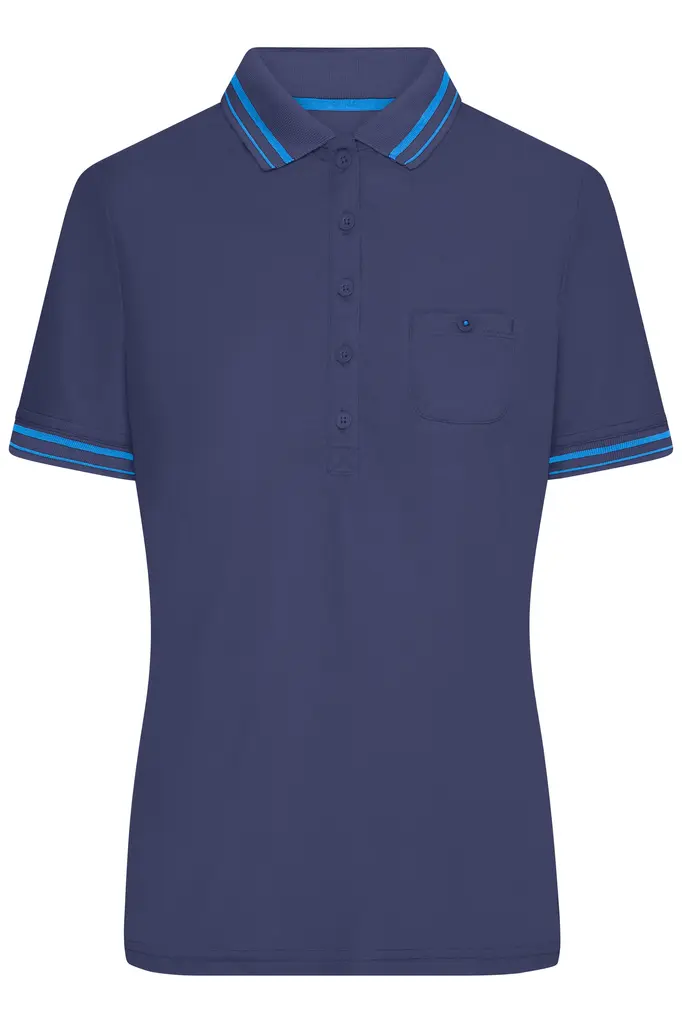 Ženska polo majica JN701 navy/aqua S-0