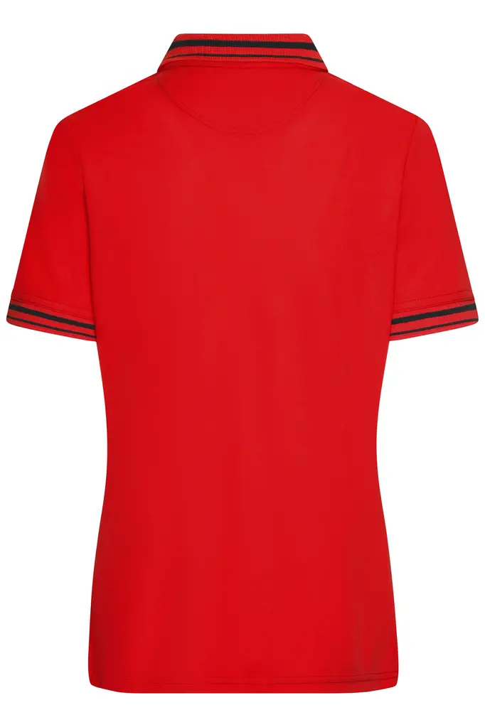 Ženska polo majica JN701 red/black S-3