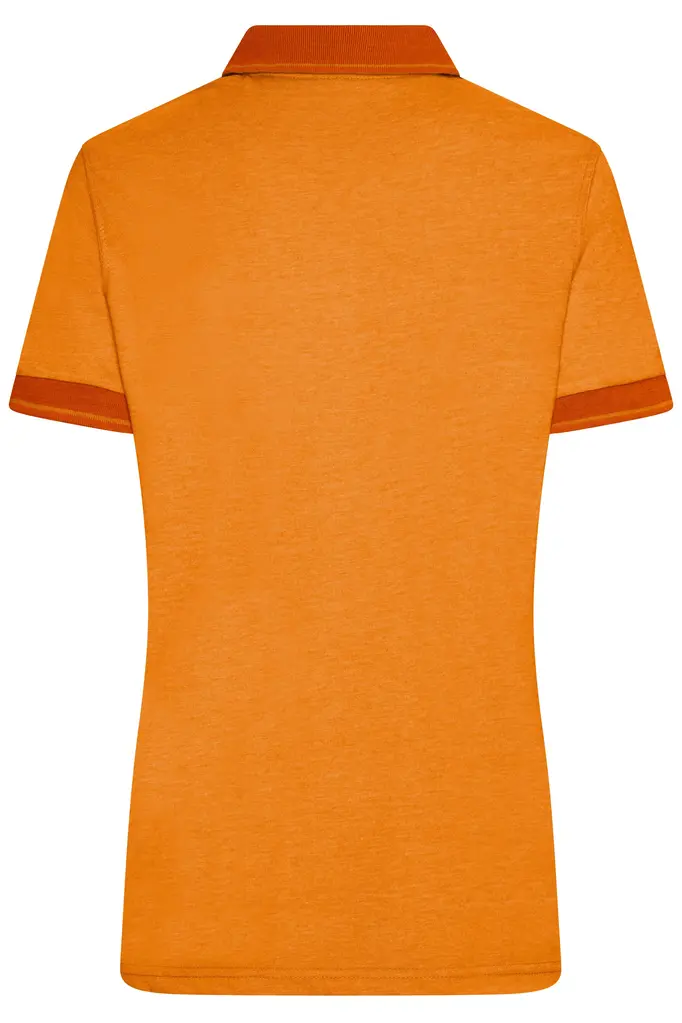 Ženska polo majica JN705 orange-melange/dark-orange S-3