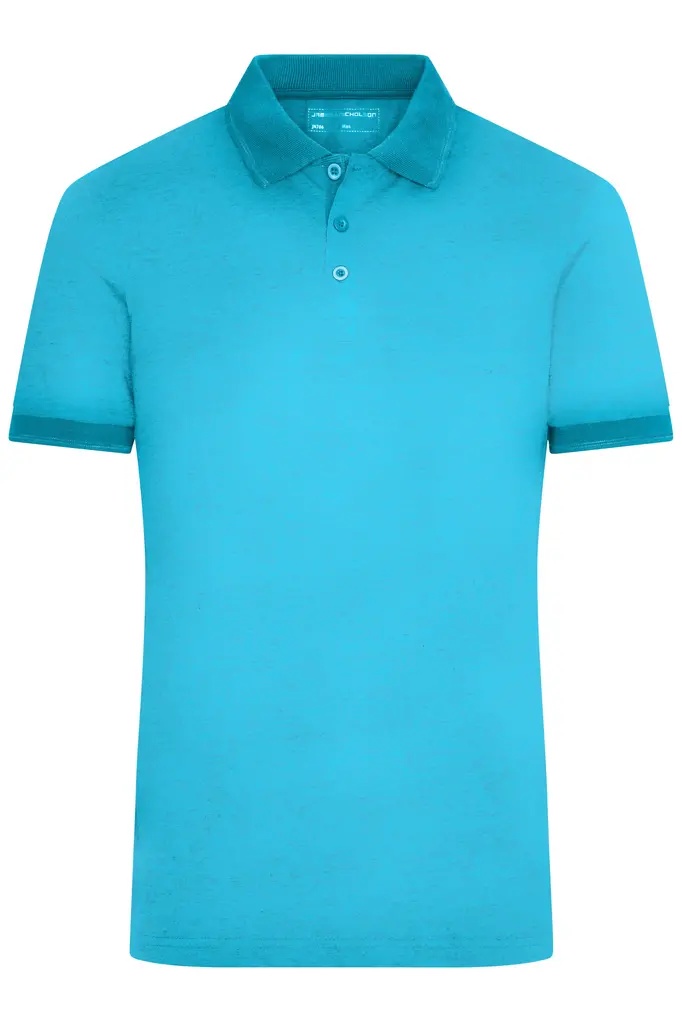 Muška polo majica JN706 turquoise-melange/turquoise S-0