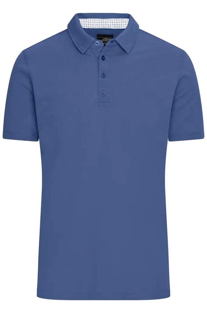 Polo majica JN712 navy/white-light-blue M-0