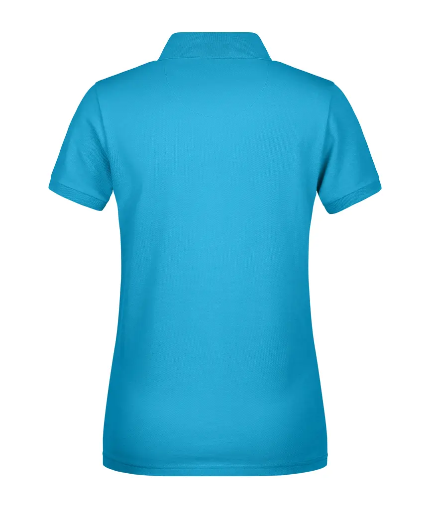 Ženska polo majica  JN725 turquoise/white XS-3