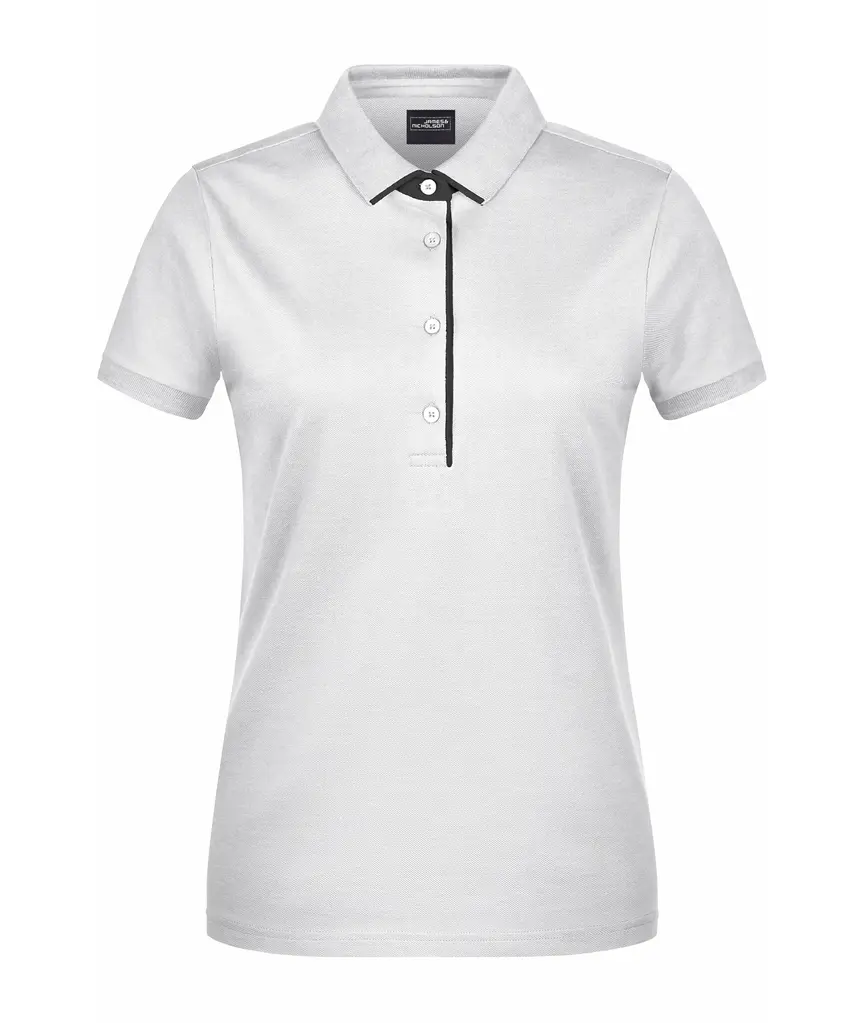 Ženska polo majica  JN725 white/black XS-0