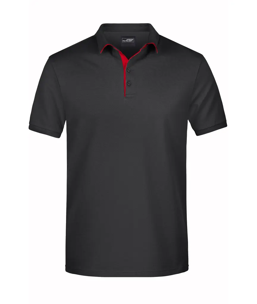 Ženska polo majica  JN726 black/red S-0