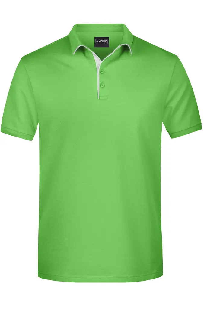 Ženska polo majica  JN726 lime-green/white S-0