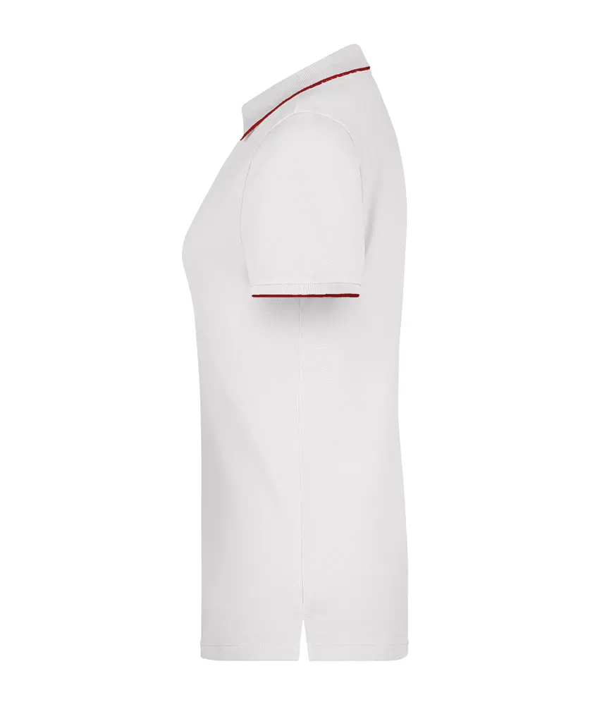 Ženska polo majica  JN727 white/red XS-1