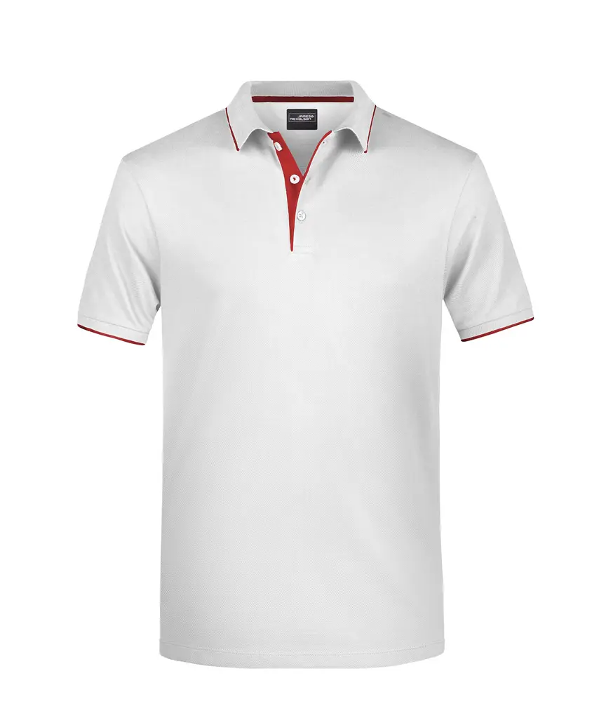 Polo majica JN728 white/red S-0