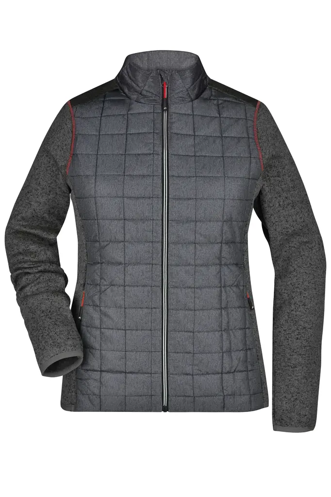 Ženska jakna JN741 grey-melange/anthracite-melange XS-0