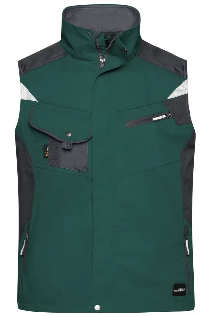 Radni prsluk  JN822 dark-green/black S-0