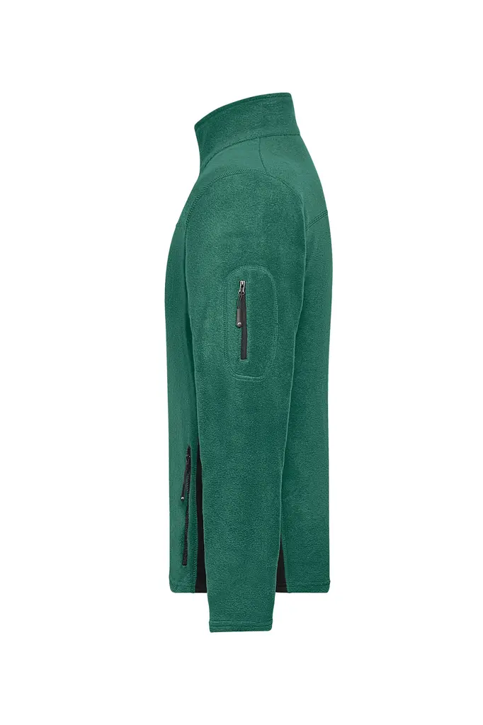 Radni flis JN842 dark-green/black XS-1