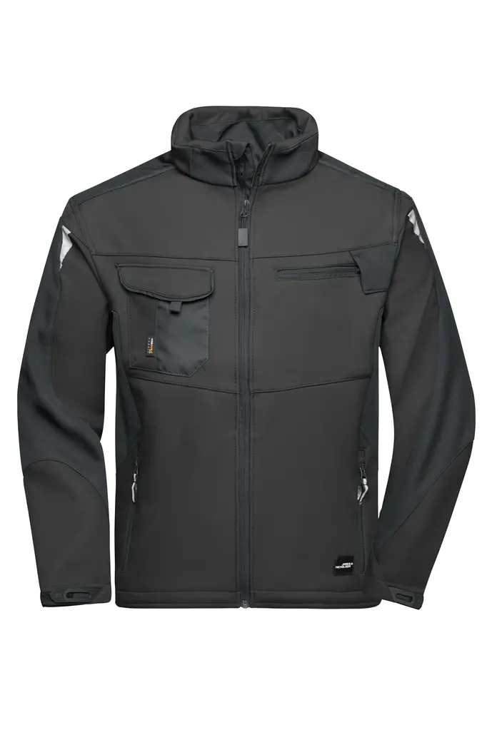 Radna softshell jakna  JN844 black/black XS-0