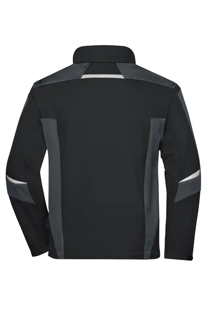 Radna softshell jakna  JN844 black/carbon XS-3