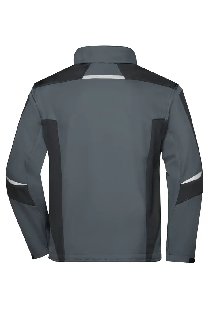 Radna softshell jakna  JN844 carbon/black XS-3