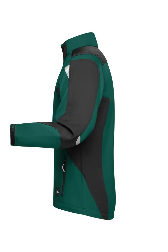 Radna softshell jakna  JN844 dark-green/black XS-1