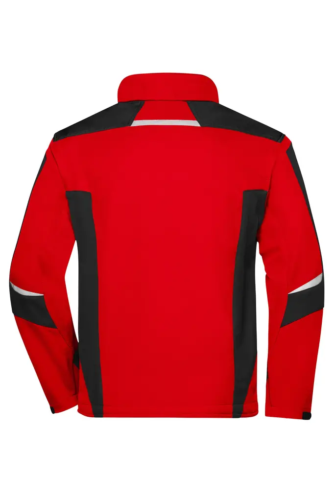 Radna softshell jakna  JN844 red/black XS-3