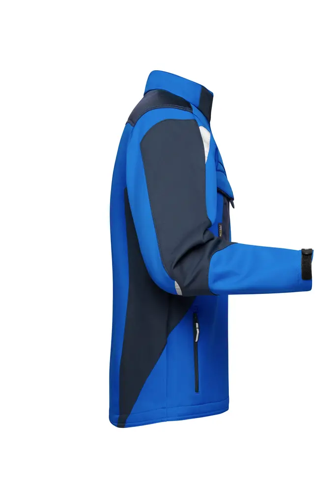 Radna softshell jakna  JN844 royal/navy XS-2