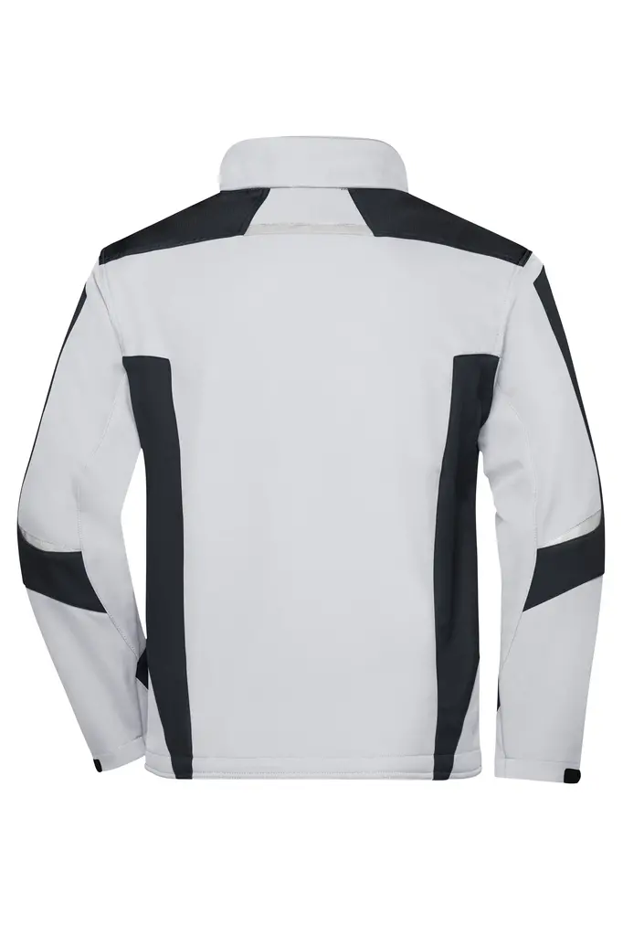 Radna softshell jakna  JN844 white/carbon XS-3