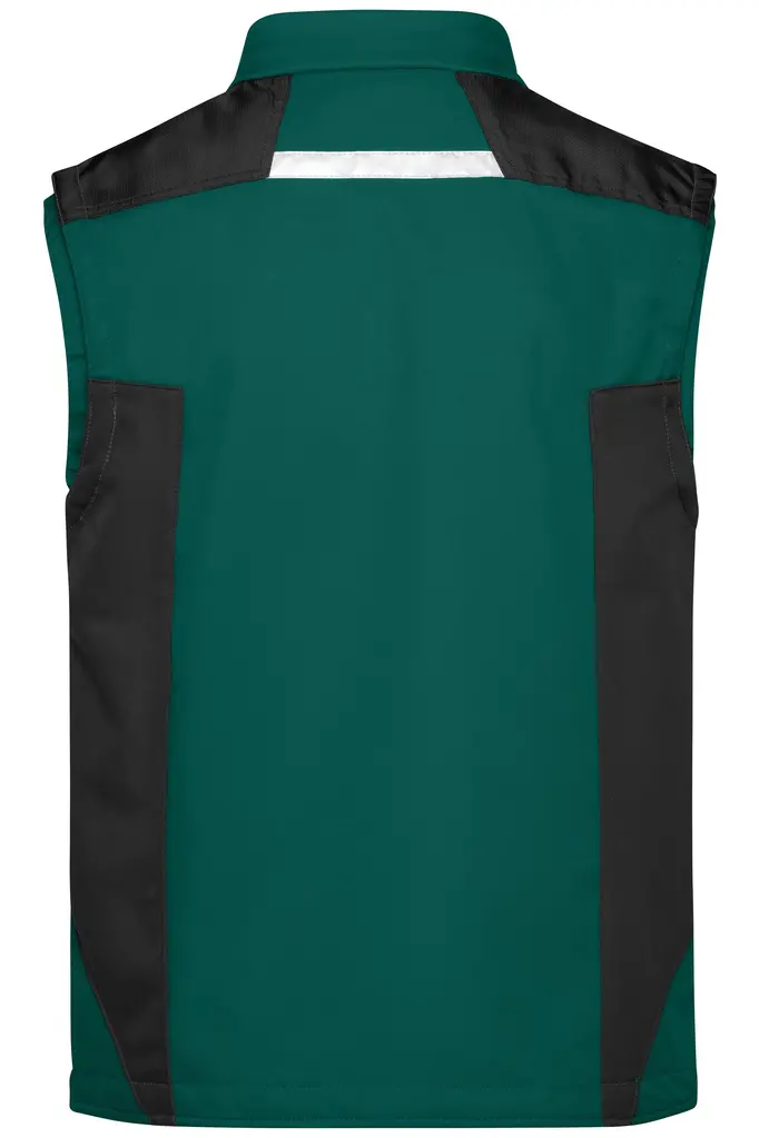 Radni softshell prsluk  JN845 dark-green/black XS-3