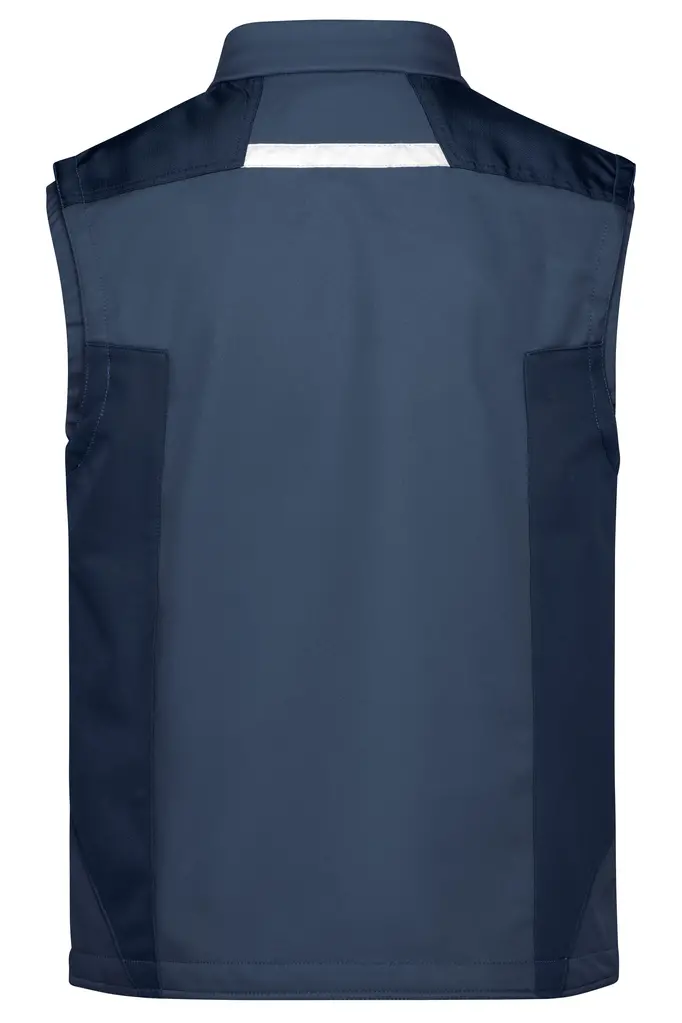 Radni softshell prsluk  JN845 navy/navy XS-3