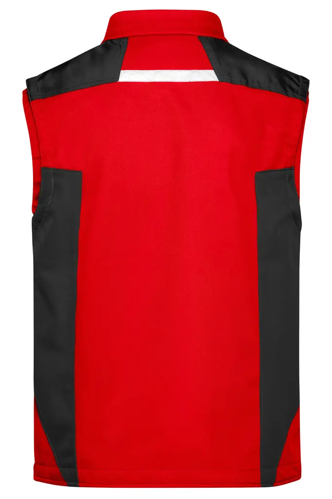 Radni softshell prsluk  JN845 red/black XS-3