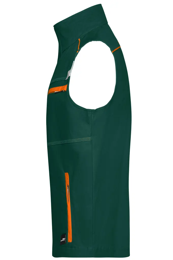 Radni prsluk JN850 dark-green/orange XS-1