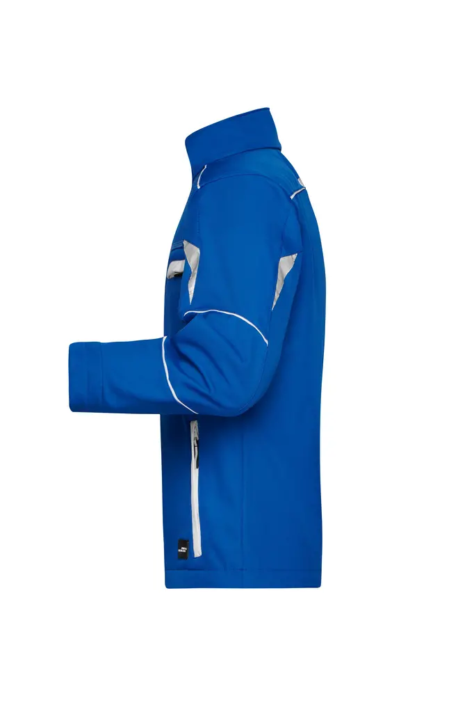 Radna softshell jakna JN851 royal/white XS-1