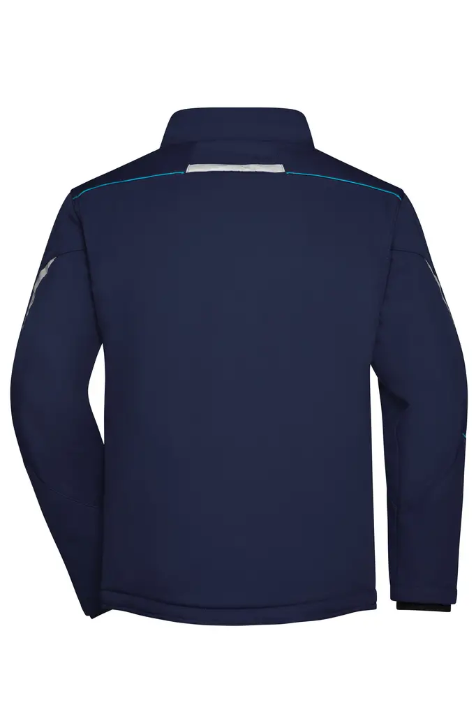 Radna softshell jakna JN853 navy/turquoise XS-3