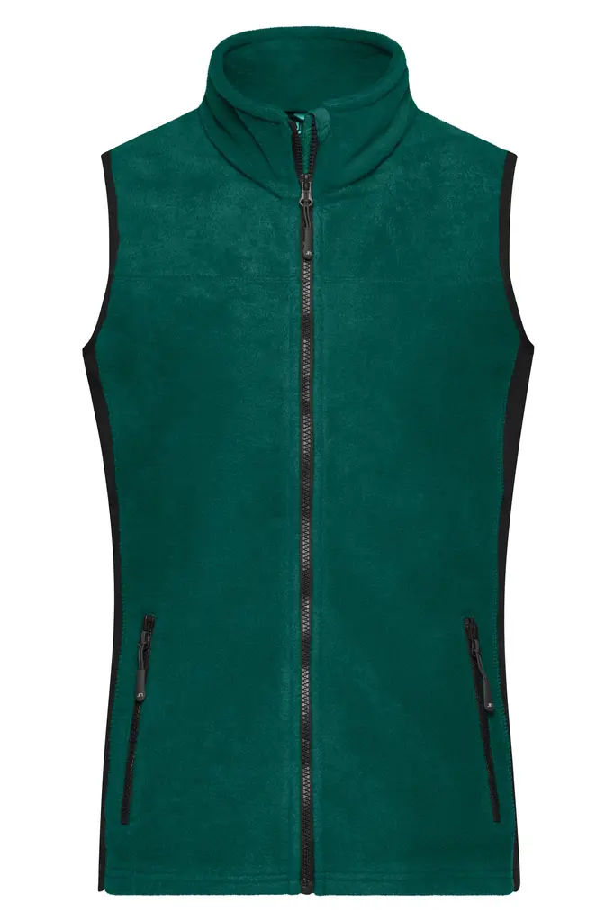 Ženski radni flis JN855 dark-green/black XS-0