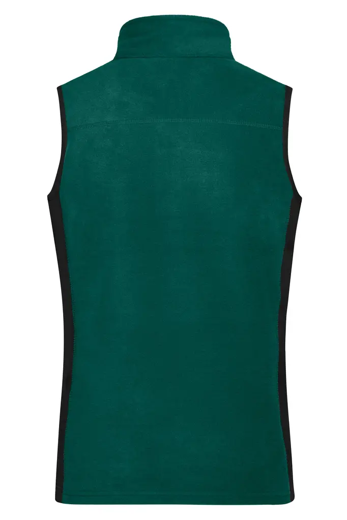 Ženski radni flis JN855 dark-green/black XS-3