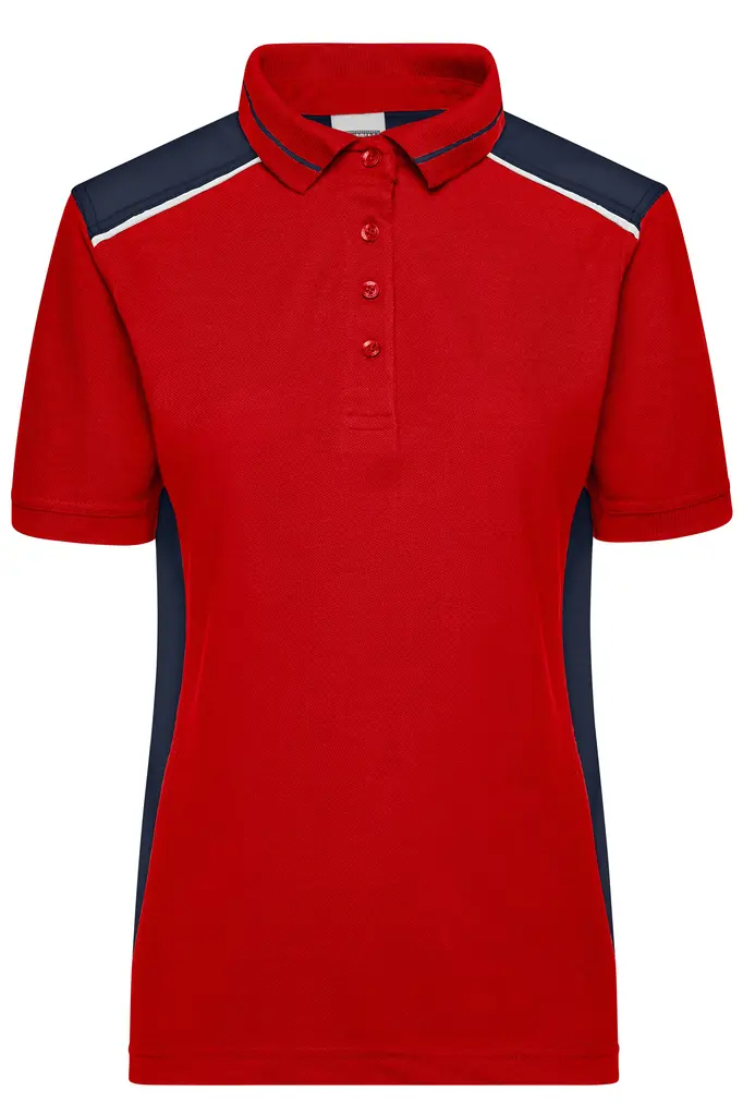 Ženska polo majica JN857 red/navy XS-0