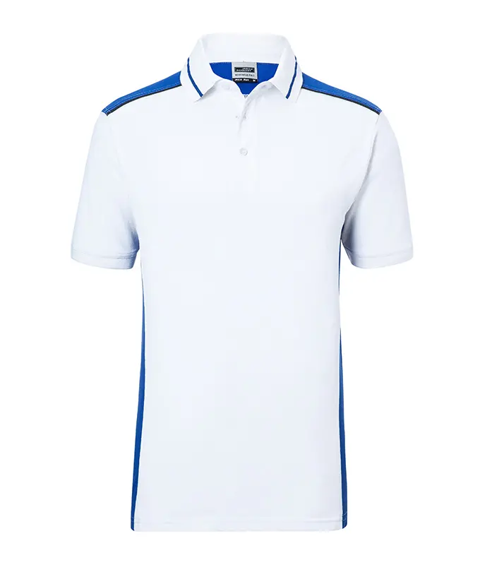 Radna polo majica JN858 white/royal XS-0