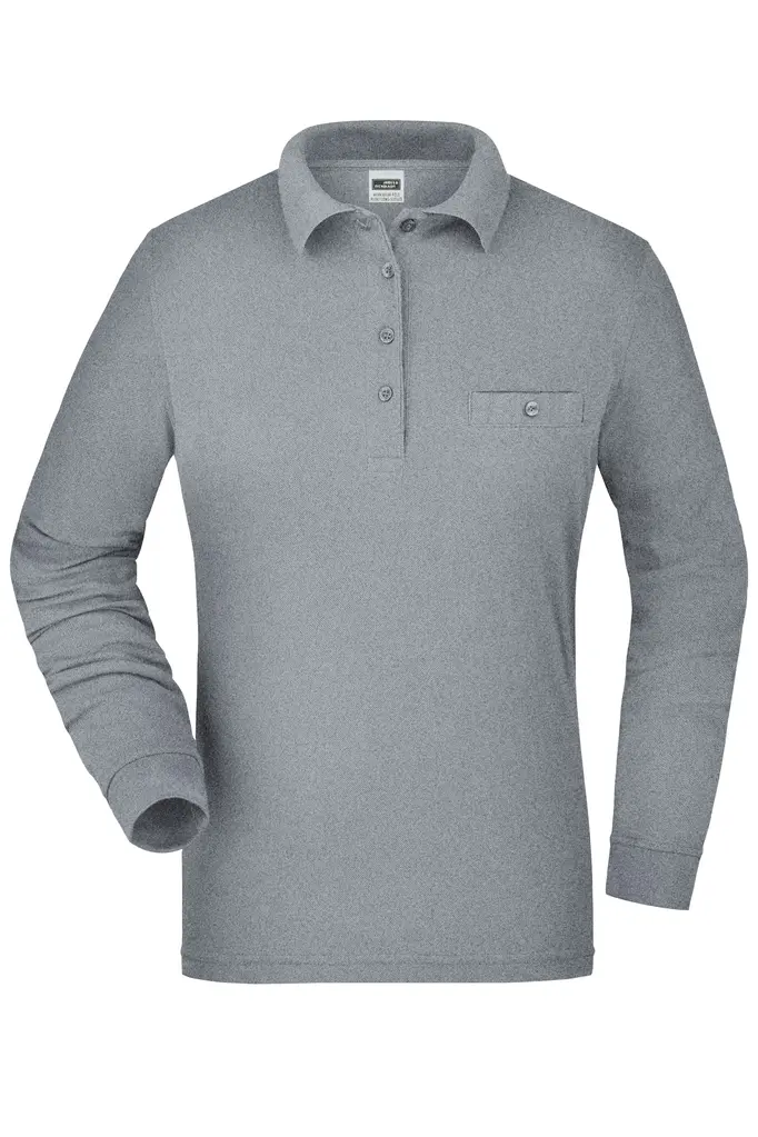 Ženska polo majica JN865 grey-heather XS-0