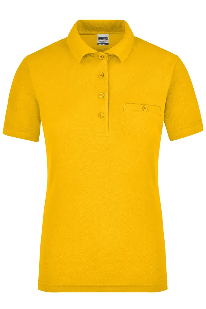 Ženska polo majica JN867 gold-yellow XS-0