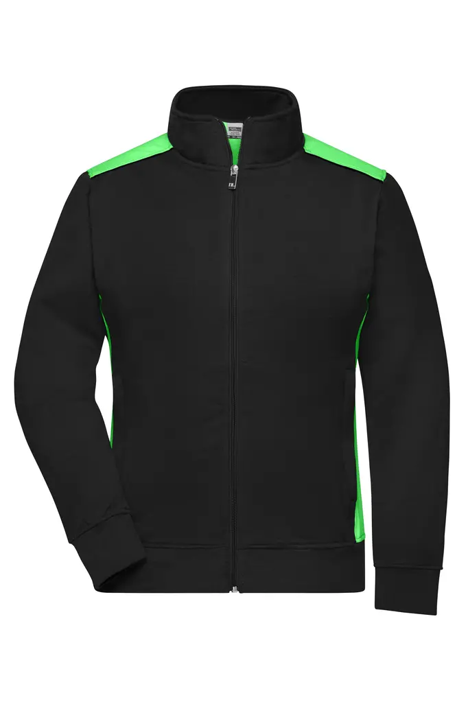 Ženska jakna JN869 black/lime-green XS-0