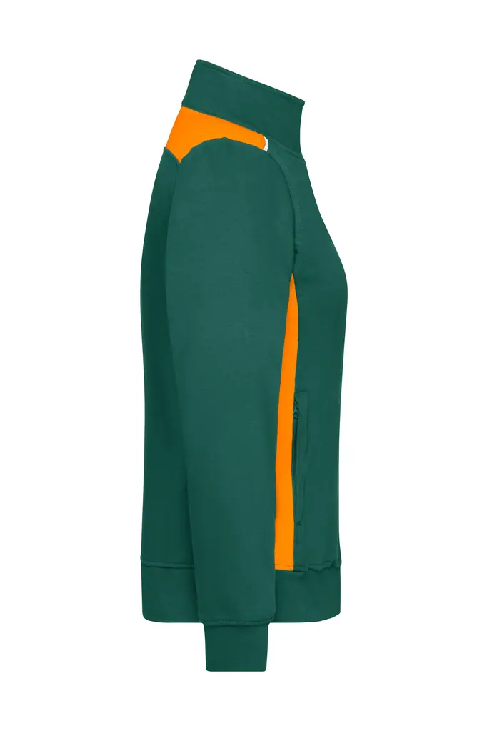 Ženska jakna JN869 dark-green/orange XS-2