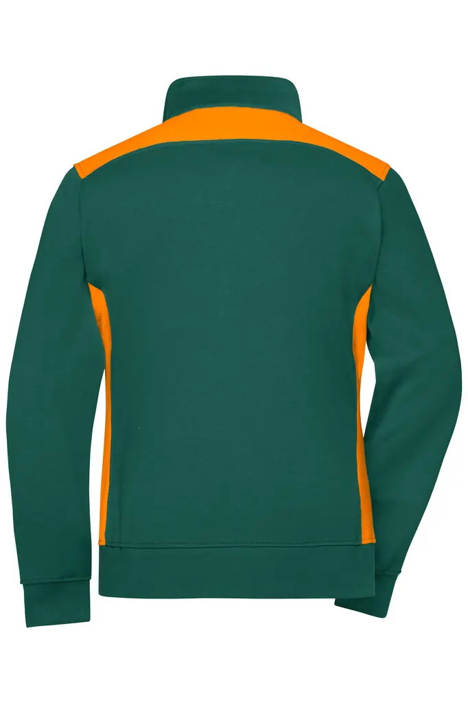 Ženska jakna JN869 dark-green/orange XS-3