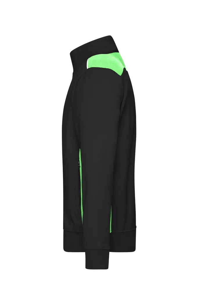 Radna jakna JN870 black/lime-green XS-1