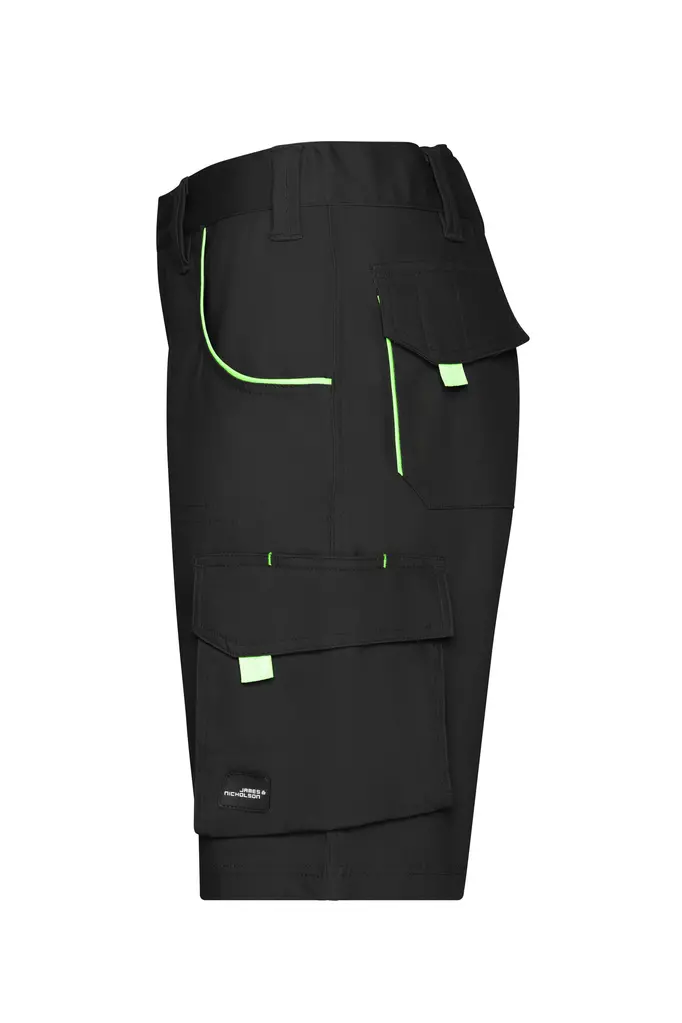 Radne bermude JN872 black/lime-green 42-1