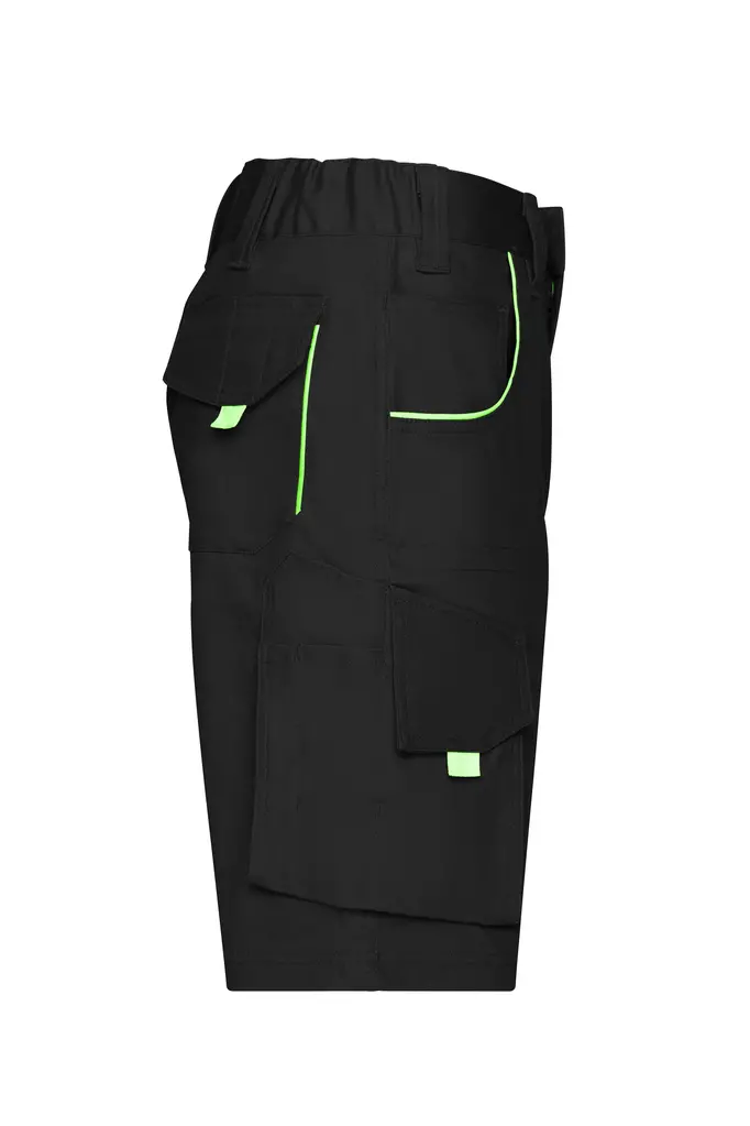 Radne bermude JN872 black/lime-green 42-2