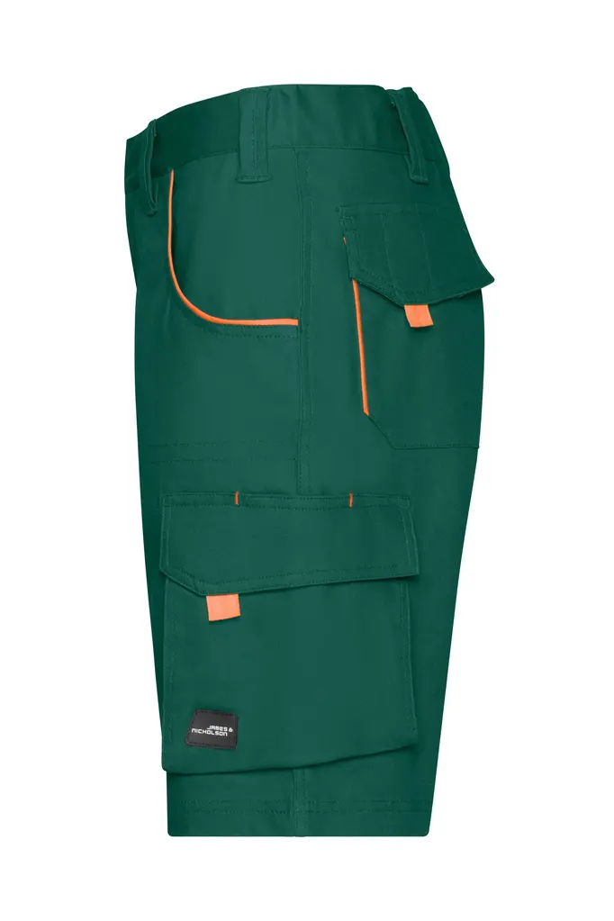 Radne bermude JN872 dark-green/orange 42-1